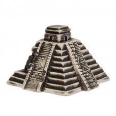 Декорация для аквариума Природа Пирамида майя 11 x 11 x 8 см (керамика)