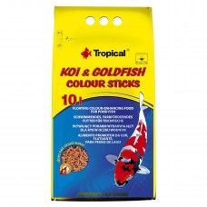 Сухой корм для прудовых рыб Tropical в палочках «Koi & Goldfish Colour Sticks» 10 л (для всех прудовых рыб)
