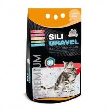 Наполнитель туалета для кошек Comfy Sili Gravel 3,8 л (силикагелевый)