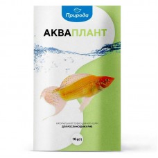 Натуральный корм для аквариумных рыб Природа «Акваплант» 10 г (для травоядных рыб)