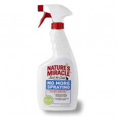 Спрей Nature\'s Miracle «Stain & Odor Remover. No More Spraying» для удаления пятен и запахов от котов, и против повторных меток 709 мл