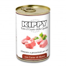 Влажный корм для собак Kippy Dog 400 г (кусочки мяса, говядина)