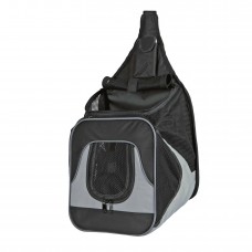 Рюкзак-переноска для собак та котів вагою до 10 кг Trixie «Savina» 30 x 33 x 26 см (чорна) - dgs