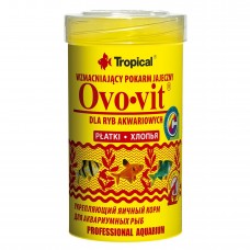 Сухой корм для аквариумных рыб Tropical в хлопьях «Ovo-Vit» 100 мл (для всех аквариумных рыб)