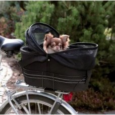 Корзина велосипедная Trixie для перевозки собак 29 х 42 х 48 см (чёрная)
