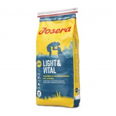 Сухой диетический корм для взрослых собак Josera Light & Vital 15 кг (домашняя птица)