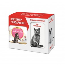 Сухий корм для кошенят породи мейн-кун Royal Canin Kitten Maine Coon 2 кг + контейнер у подарунок (домашня птиця)