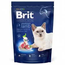 Сухой корм для стерилизованных котов Brit Premium by Nature Cat Sterilized Lamb 800 г (ягненок)