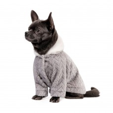 Толстовка для собак Pet Fashion сіра «DELICATE» XXS