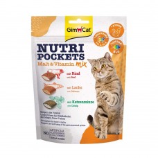 Вітамінні ласощі для котів GimCat Nutri Pockets Мультивітамін мікс 150 г
