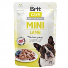 Влажный корм для собак Brit Care Mini pouch 85 g филе в соусе (ягненок)