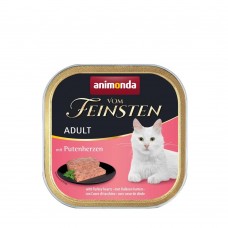 Влажный корм для кошек Animonda Vom Feinsten Adult with Turkey hearts | 100 г (индюшиные сердца)