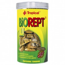 Сухой корм для сухопутных черепах Tropical в палочках «Biorept L» 500 мл