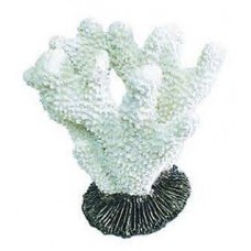 Декорация для аквариума KW Zone King\'s Коралл белый 12,7 x 9,5 x 13,5 см (пластик)