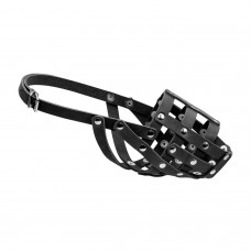 Кожаный намордник Collar №2 для добермана, овчарки, далматинца 26 см / 11 мм (мягкий)