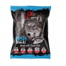 Лакомство для собак Alpha Spirit Dog Snacks Fish, 50 г