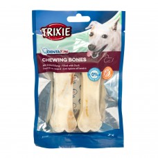 Лакомство для собак Trixie Кость для чистки зубов Denta Fun 10 см, 70 г / 2 шт. (утка)