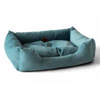 Лежак Noble Pet Dominic 55 х 45 х 18 см (бирюзовый) - cts