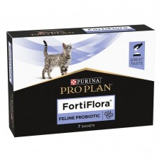 Пробиотик для котов ProPlan FORTIFLORA поддержка микрофлоры желудочно-кишечного тракта, 7 шт х 1г