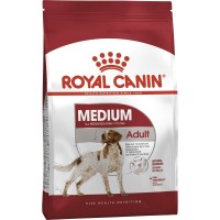 Сухой корм для взрослых собак средних пород Royal Canin Medium Adult | 15 + 3 кг в подарок (домашняя птица)
