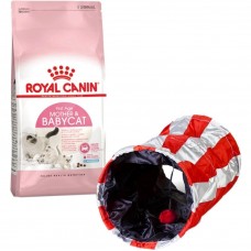 Сухий корм для кошенят Royal Canin Mother & Babycat | 2 кг (домашня птиця) + Подарунок тунель-іграшка