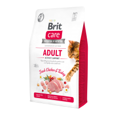Сухой корм для кошек Brit Care Cat GF Adult Activity Support 2 кг (курица и индейка)
