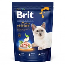 Сухой корм для котов, живущих в помещении Brit Premium by Nature Cat Indoor 800 г (курица)