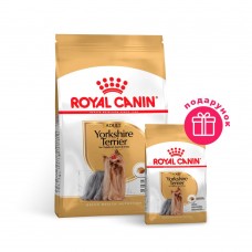 Сухий корм для дорослих собак породи йоркширський тер\'єр Royal Canin Yorkshire Terrier Adult 1,5 кг + 500 г (домашня птиця)