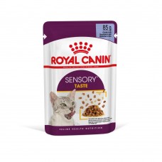 Вологий корм для вибагливих котів Royal Sensory Taste pouch в желе 85 г