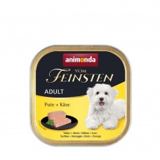 Влажный корм для собак Animonda Vom Feinsten Adult Turkey + Cheese | 150 г (индейка с сыром)
