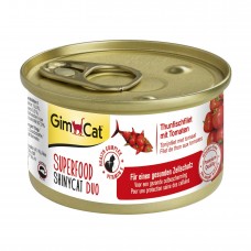 Вологий корм для котів GimCat Superfood 70 г (тунець та томати)