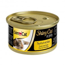 Влажный корм для кошек GimCat Shiny Cat 70 г (тунец и сыр)