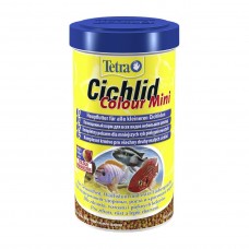 Сухой корм для аквариумных рыб Tetra в гранулах «Cichlid Colour Mini» 500 мл (для всех цихлид)