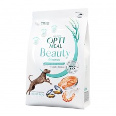 Cухой беззерновой корм для собак всех пород Optimeal Beauty Fitness Healthy Weight & Joints 1,5 кг (морепродукты)