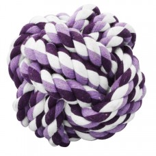 Игрушка для собак Ebi Мяч плетеный d=9 см (текстиль, цвета в ассортименте)