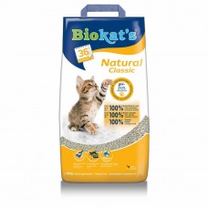 Наполнитель туалета для кошек Песок Biokat\'s Natural 10кг (бентонитовый)