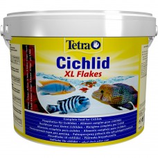 Сухой корм для аквариумных рыб Tetra в хлопьях «Cichlid XL Flakes» 10 л (для всех цихлид)