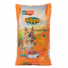 Сухой корм для собак SKIPPER 3 кг (курица и говядина)