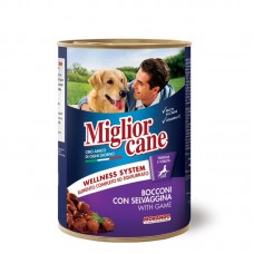 Влажный корм для собак Migliorcane 405 г (дичь)