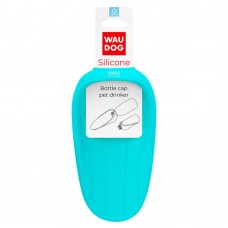 Поилка-насадка на бутылку WAUDOG Silicone 16,5 х 9 см (голубая) - cts