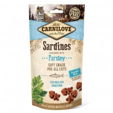 Лакомство для кошек Carnilove Sardine with Parsley 50 г (для чувствительного пищеварения)