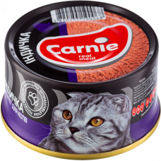 Мясной паштет Carnie для взрослых кошек 95 г (индейка)