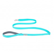 Поводок регулируемый для собак Amiplay Samba Easy Fix M 160-300 см / 20 мм (бирюзовый)