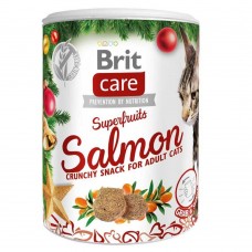 Рождественские лакомства для кошек Brit Care Cat Superfruits 100 г (лосось и облепиха)