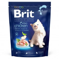 Сухой корм для котят Brit Premium by Nature Cat Kitten 300 г (курица)
