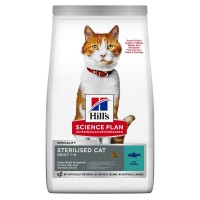 Сухой корм для стерилизованных кошек Hills Science Plan Adult Sterilised 3 кг (тунец)
