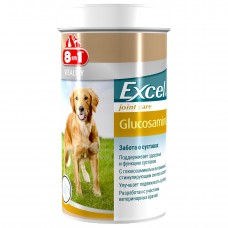 Витамины для собак 8in1 Excel «Glucosamine» 55 таблеток (для суставов)