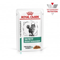 Вологий корм для котів із зайвою вагою Royal Canin Satiety Weight Management 85 г (домашня птиця)