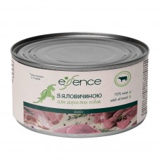 Вологий корм для дорослих собак Essence 200 г (яловичина)