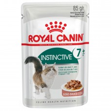 Влажный корм для пожилых кошек Royal Canin Instinctive Gravy 7+, 85 г (домашняя птица)